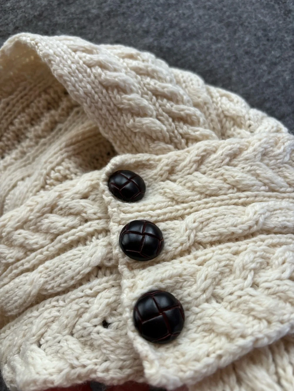 Aran Irish Merino Scarf